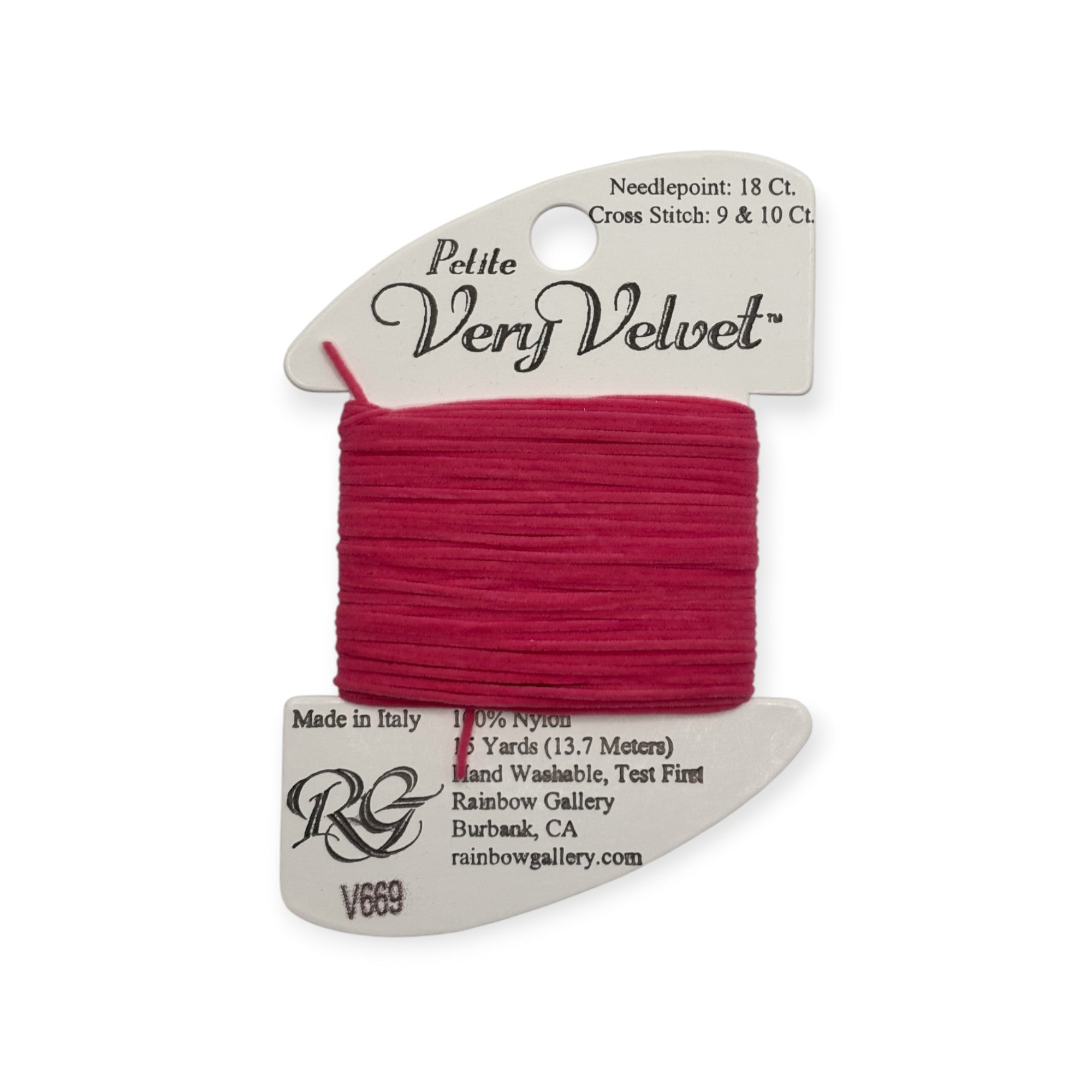PETITE VERY VELVET MEDIUM RASPBERRY V669