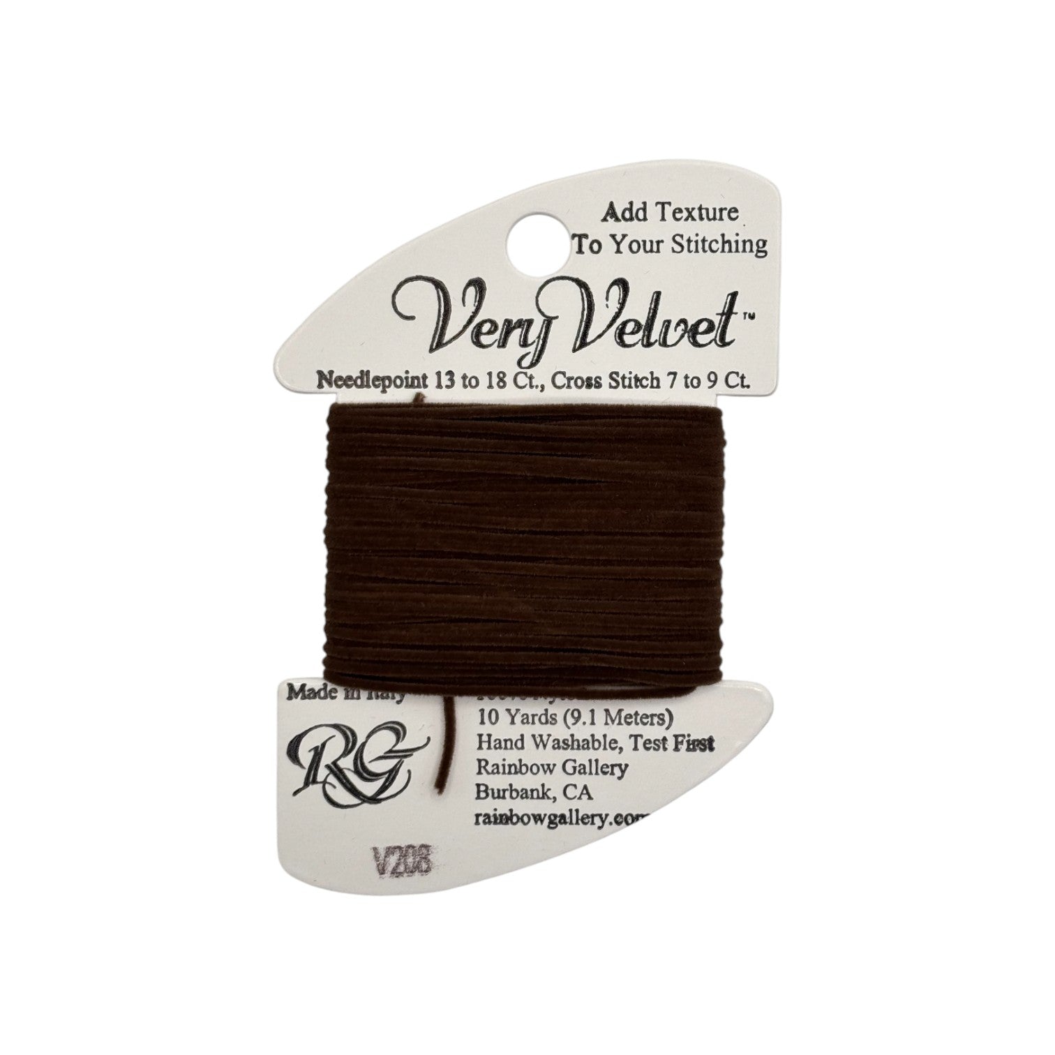 VERY VELVET DARK BROWN V208