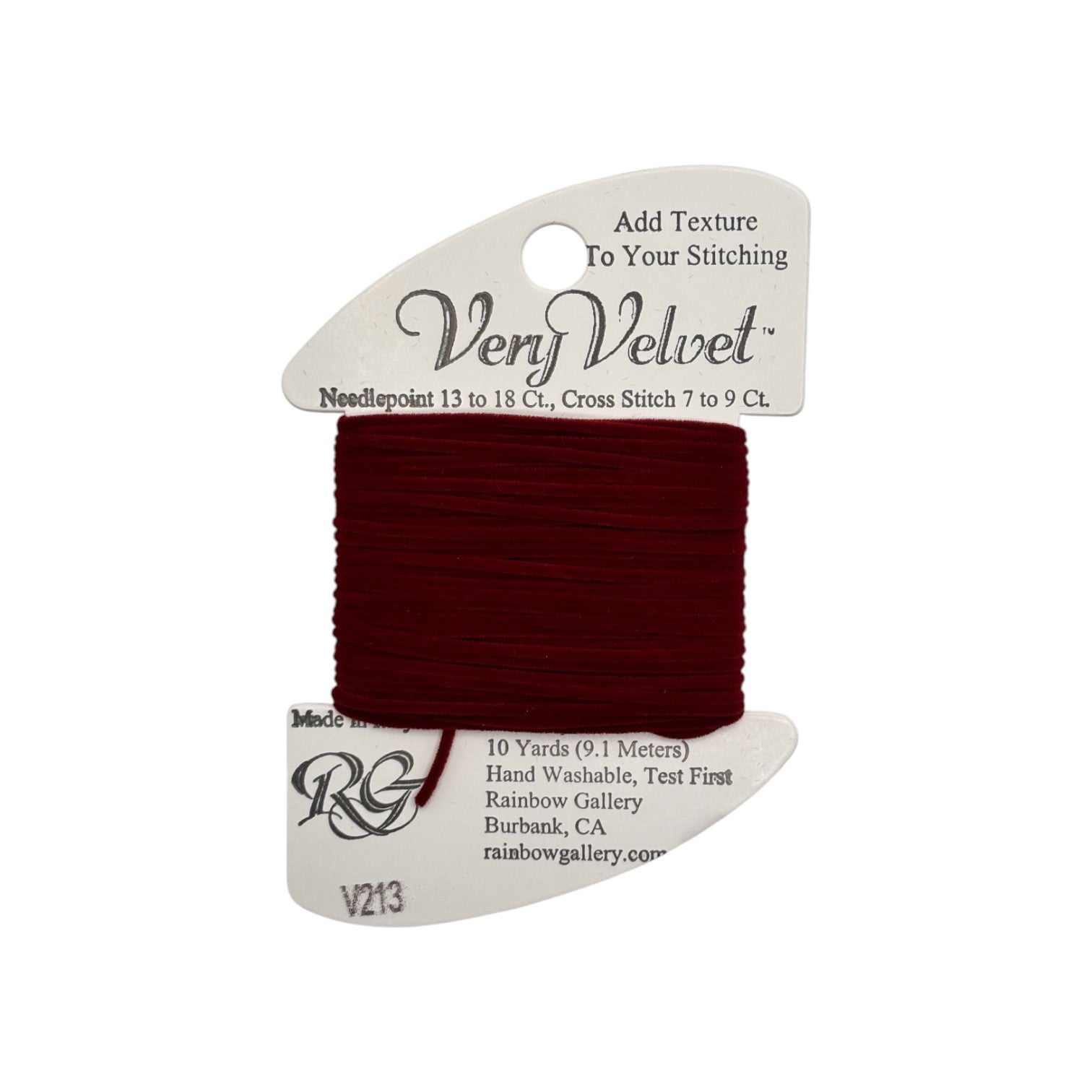 VERY VELVET BURGUNDY V213