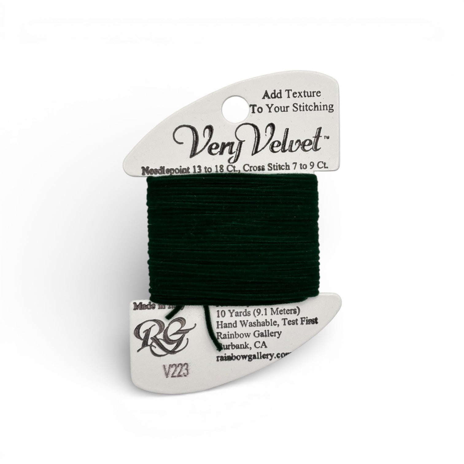 VERY VELVET DARK GREEN V223
