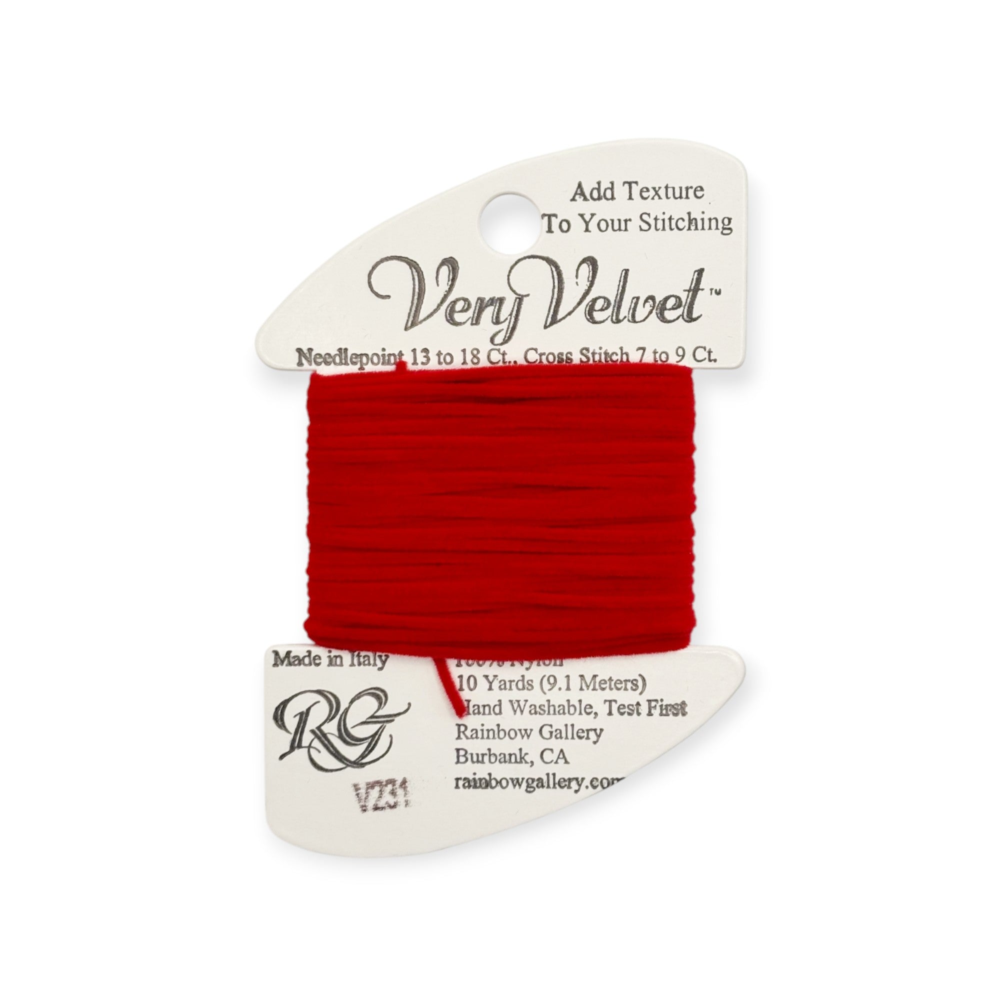 VERY VELVET CHRISTMAS RED V231