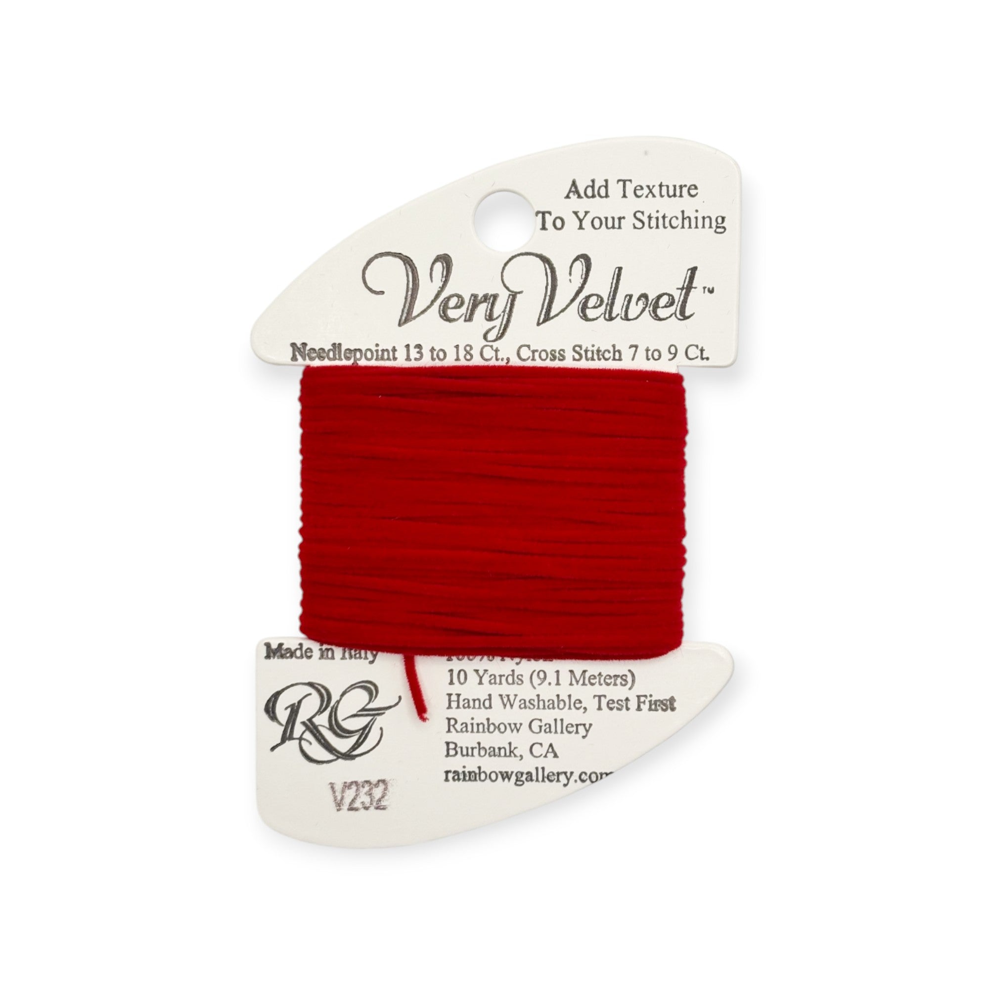 VERY VELVET BRITE RED V232