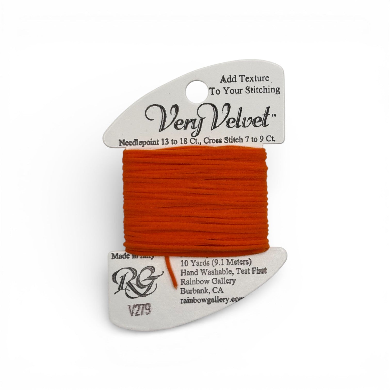 VERY VELVET BRITE ORANGE V279